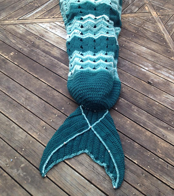 Mermaid Tail Blanket