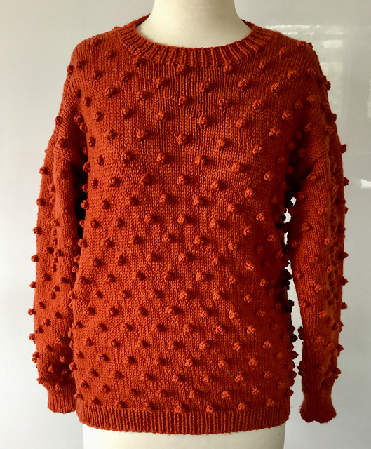 Bobble Pullover #8436