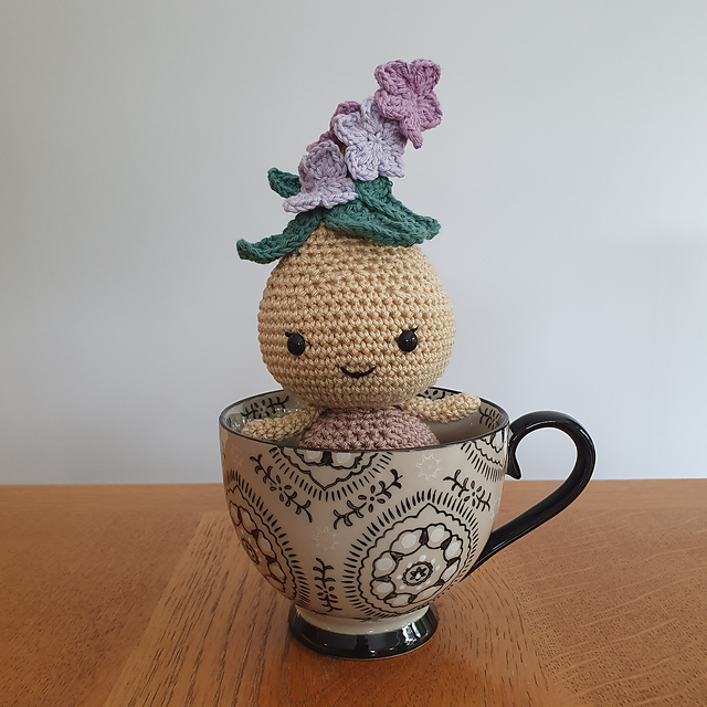 Spring Flower Bulb Doll