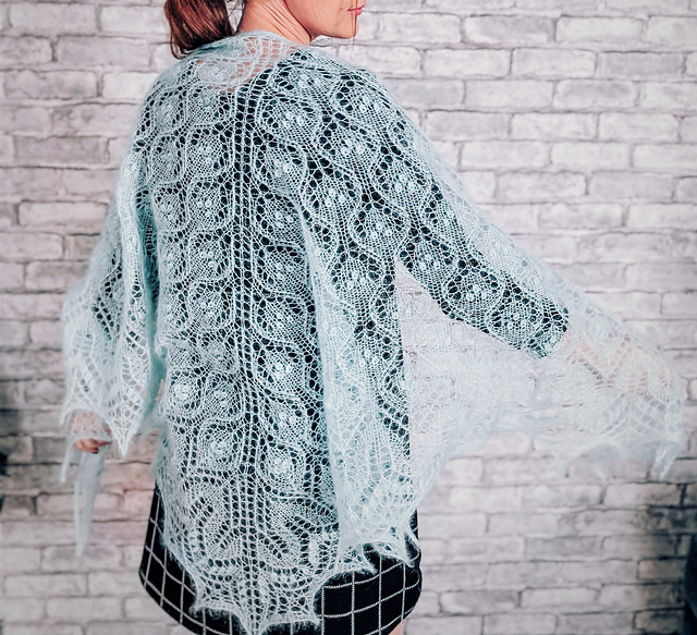 Oakwood Lace Shawl