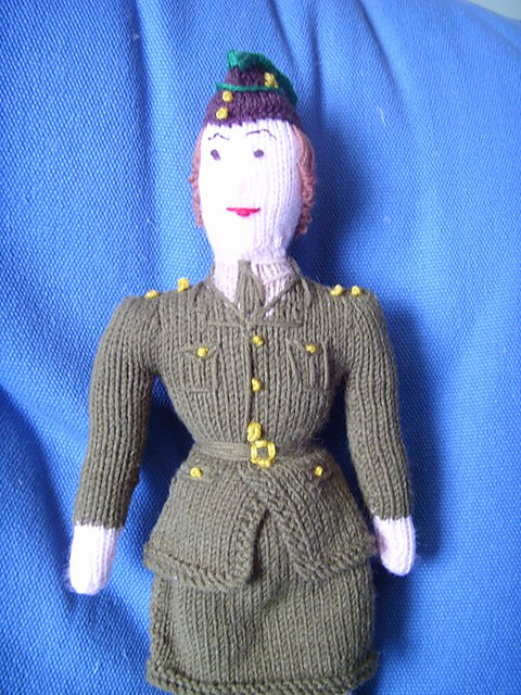 Auxiliary Territorial Services Doll