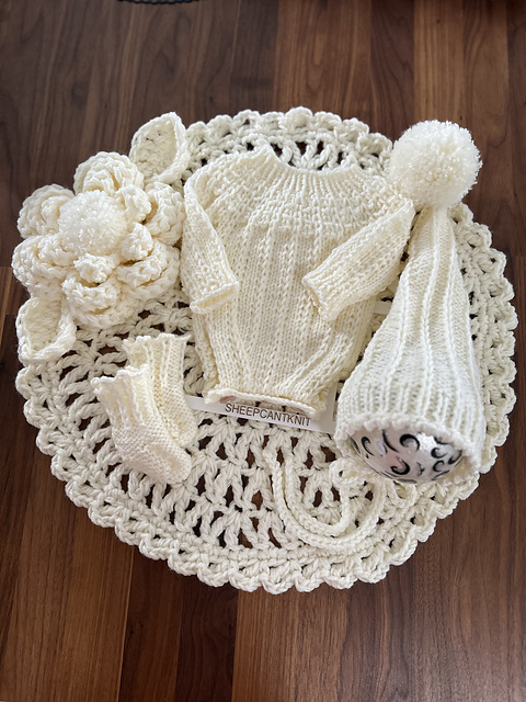 Adaleah Newborn Romper Set