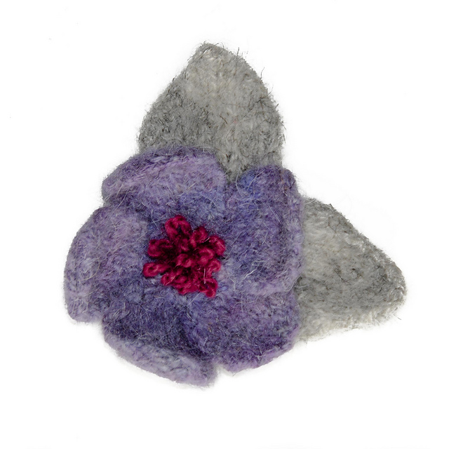 Corsage to Knit-and-Felt