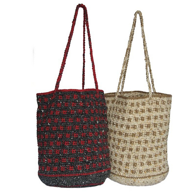 Crocheted Bucket Bag