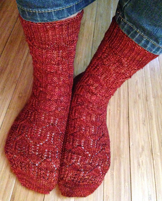 House On Maple Street Socks