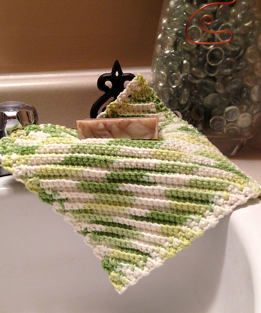 Granny's Favorite Crochet Washcloth