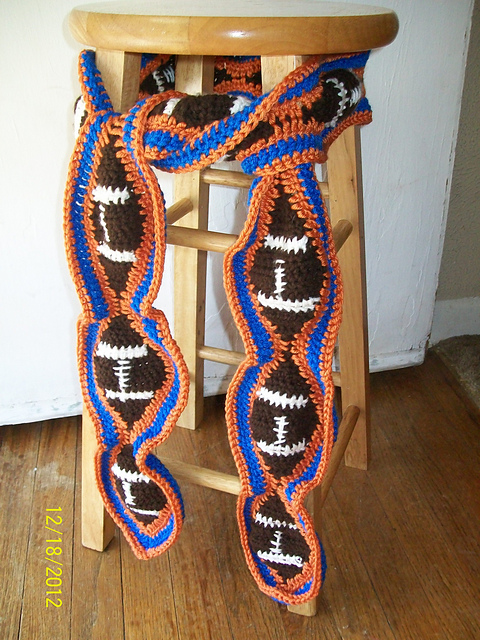 My Team Foot Ball Scarf