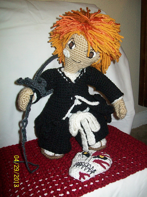Ichigo Bleach Amigurumi