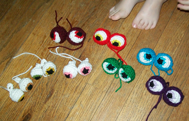 Stash Yarn Monsters