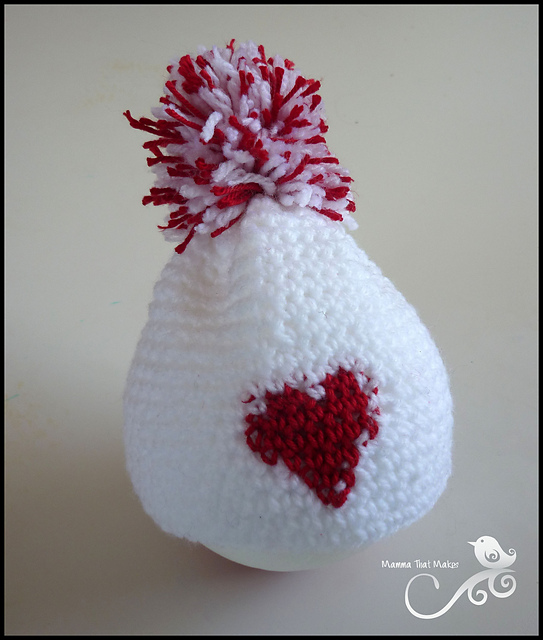Heart Motif Hat
