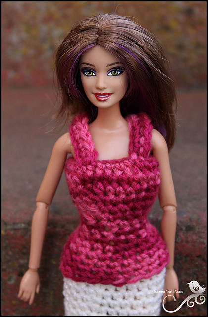 Barbie - Strapped Top