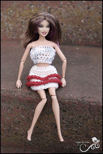 Barbie - 2 Layers of Ruffles