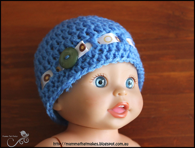 Ribbon Edged Beanie