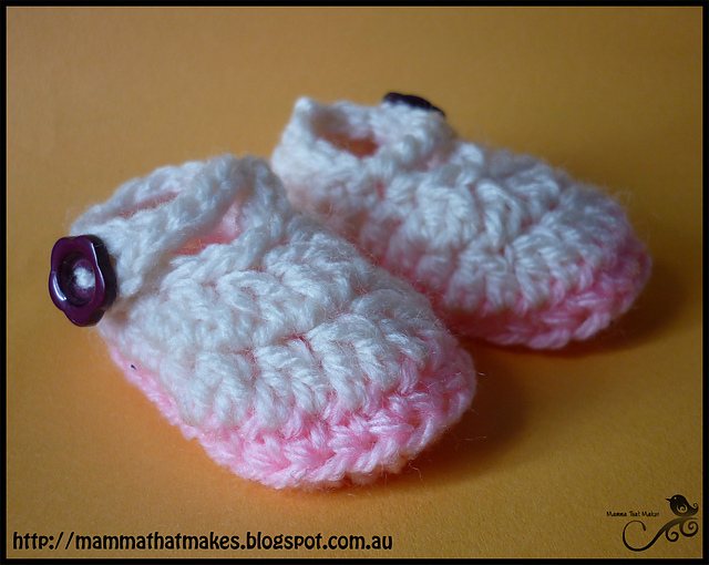 2 tone strap booties for Prems