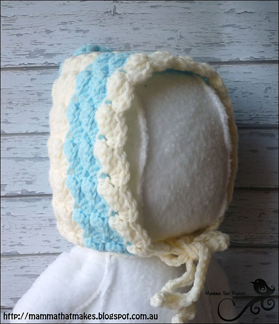 Striped Bonnet