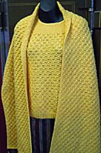 Purl Shell Top & Wrap