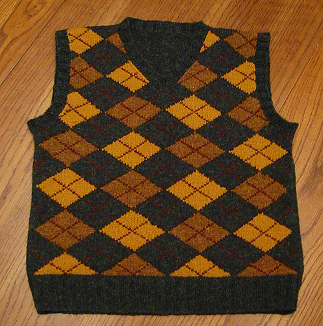 Argyle Vest