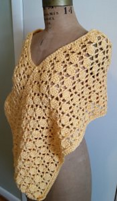 Butterscotch Buttons Scarf