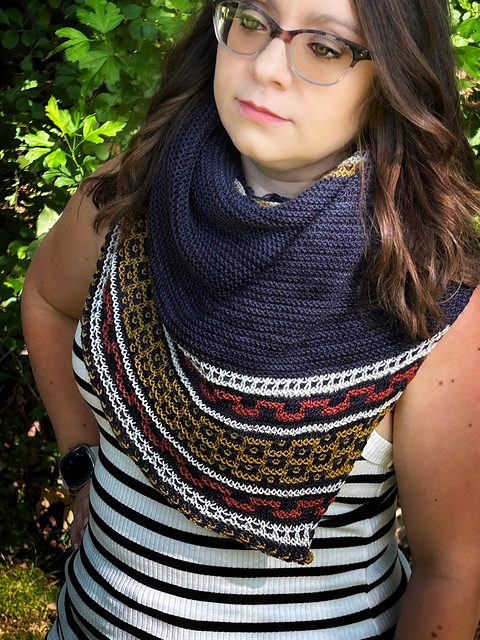 Bookkeeper Shawl
