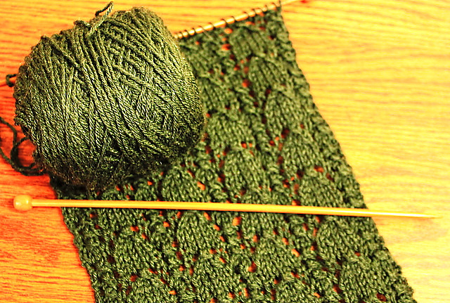Snowdrop Lace Scarf