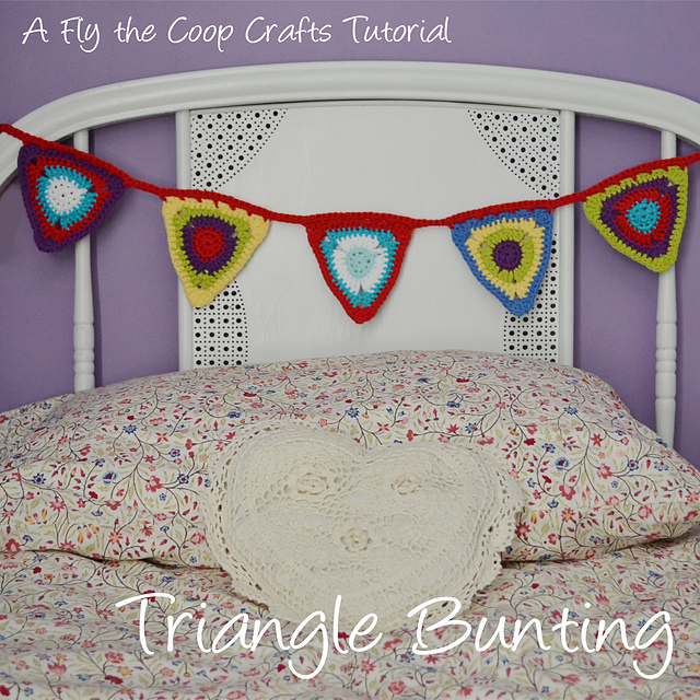 Triangle Bunting by Sher