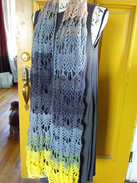 Pineapple Lace Wrap