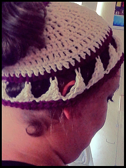 Bun Beanie with Tree Trim