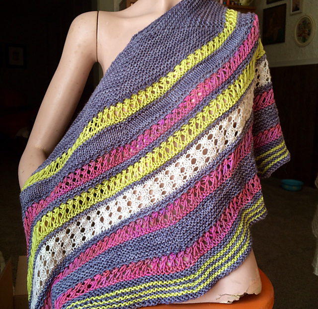 Saturn's Rings Shawl