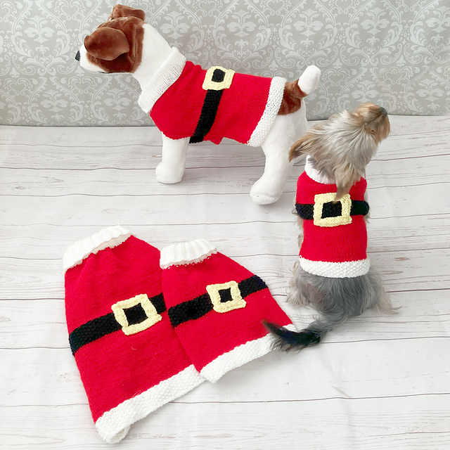Santa Dog Sweater