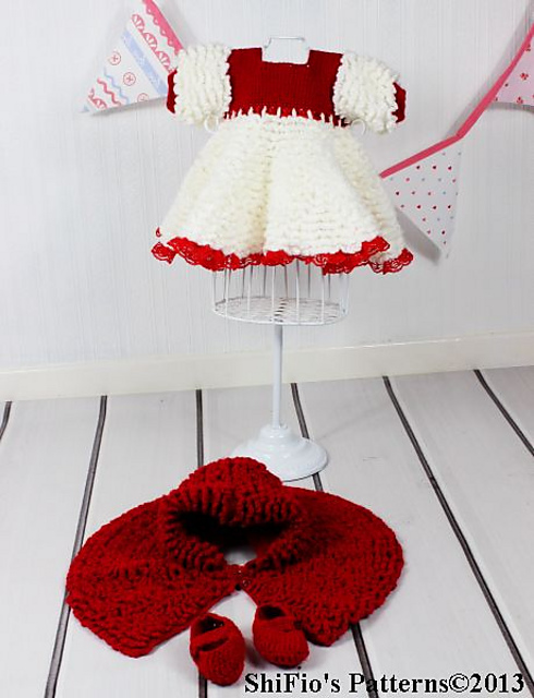 Baby Cape & Dress #162