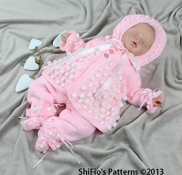 Bubblegum Baby Jacket & Trouser #54