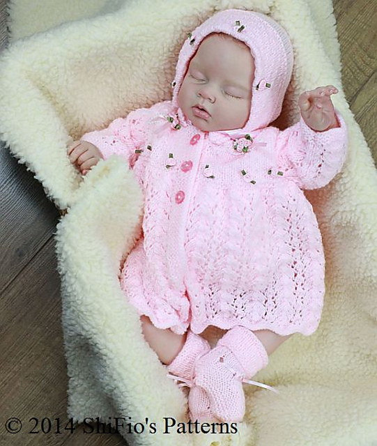 212-Diana Baby Matinee Jacket