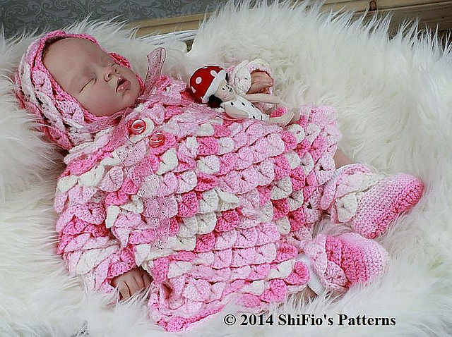 Crocodile Stitch Matinee #299