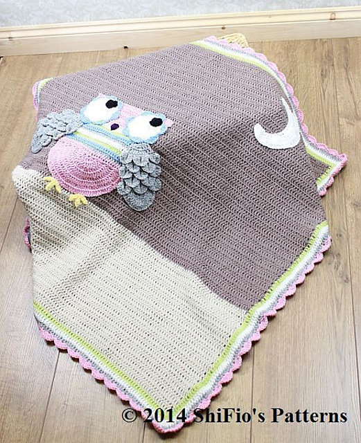 301 Hootie Tootie Owl Blanket