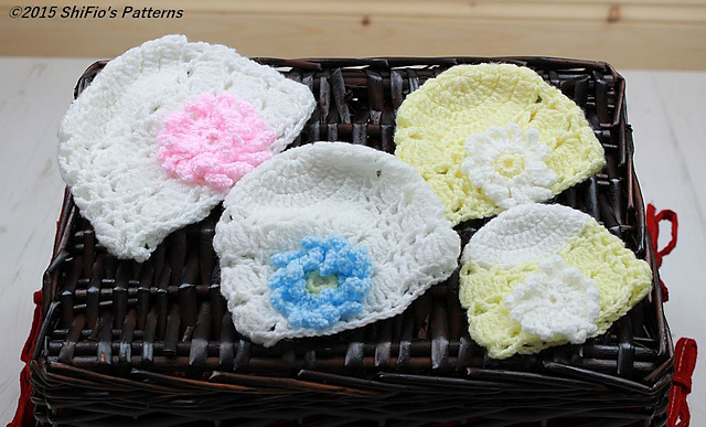FP1 Baby Flowery Beanie