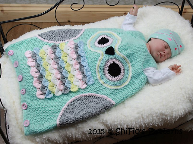 Owl Baby Sleeping Bag #327