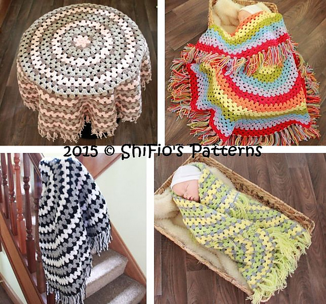 Granny St Shawl #330