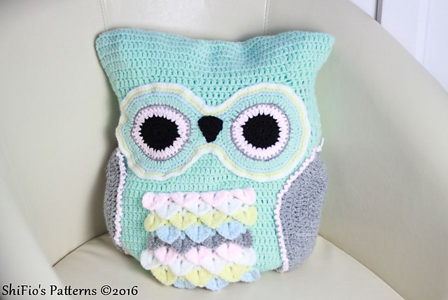 235 Owl Cushion