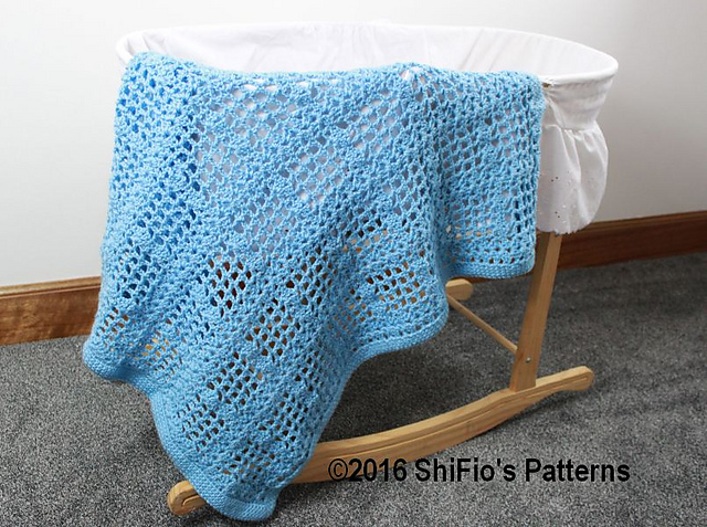 Baby Lattice Blanket 346