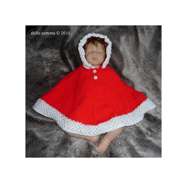 Baby Poncho Cape #159