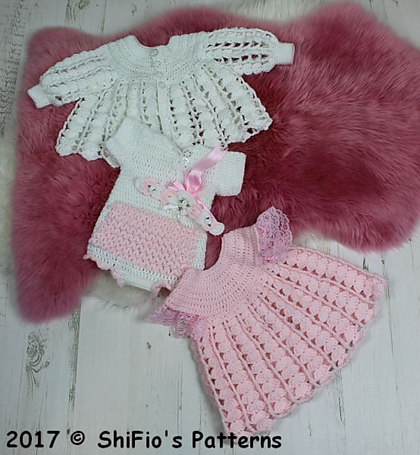 Snowy Rose Dress & Jacket #32