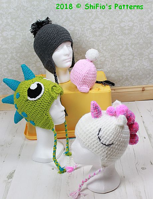Unicorn & Dinosaur Hat 361