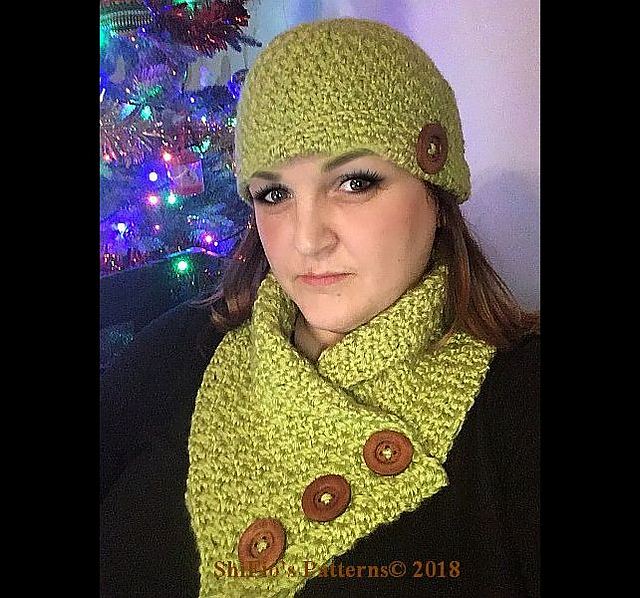 Ladies Hat & Neck Warmer 363