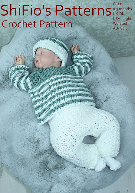 Sams Stripey Boys Jumper & Trousers
