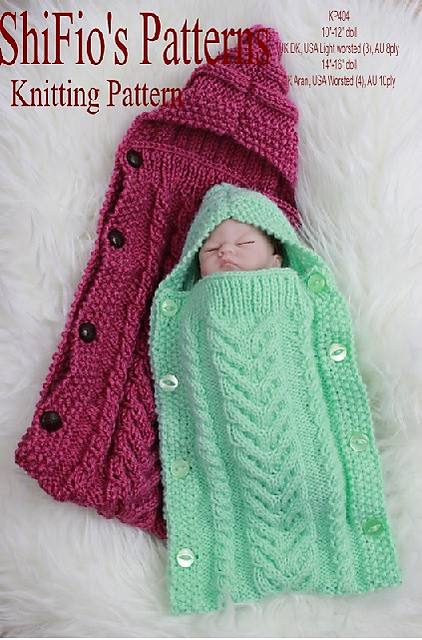 404 sleeping bag for 10"-12" & 14"-16" doll