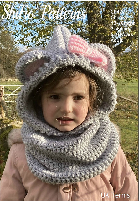 Bear Hooded Cowl #427