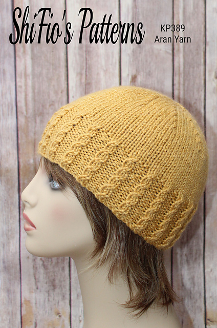 Ladies Cabled Hat