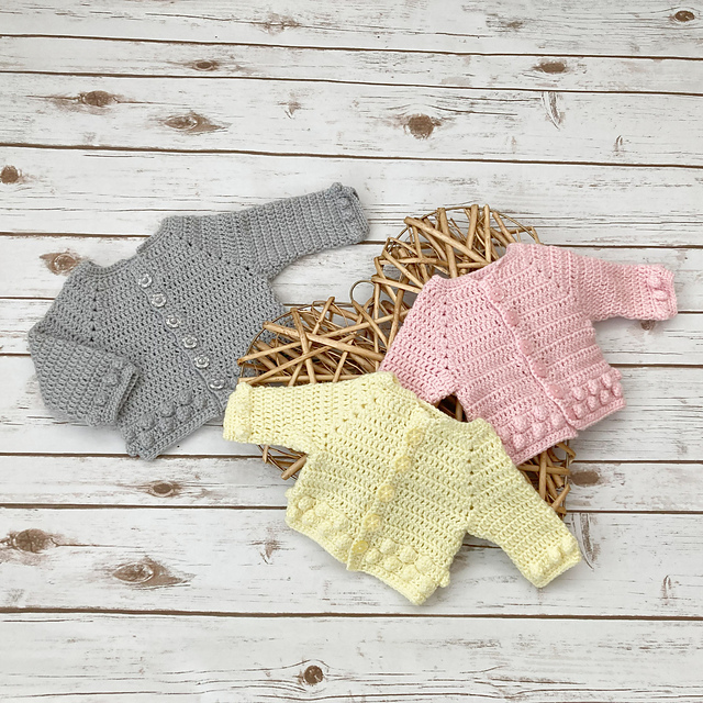 Baby Bobble Cardigan
