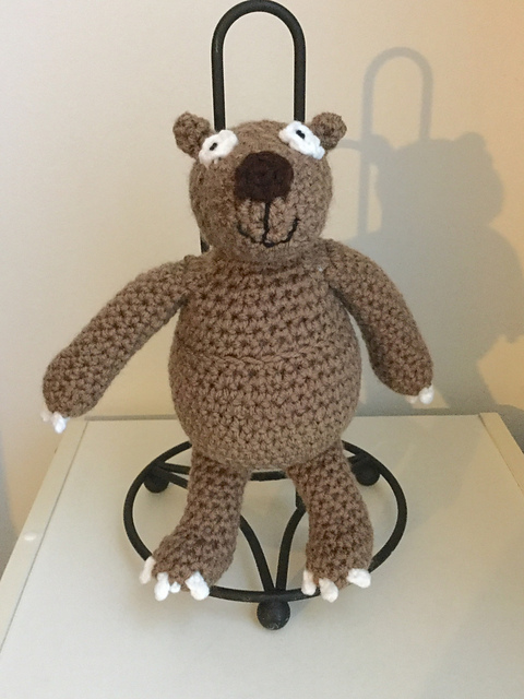 Amigurumi Brian the Bear Doll