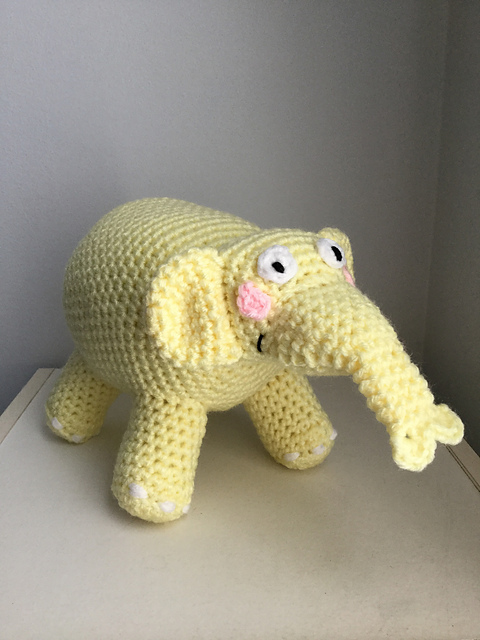 Amigurumi Elliot the Elephant